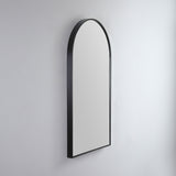 MODERN ARCH WALL MIRROR WITH PORTABLE MAGNIFIER