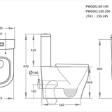 Zues Smart Bidet Toilet Suite