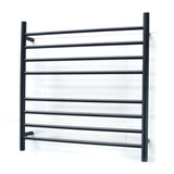 Heated Round Ladder 750 X 750 mm Matt Black
