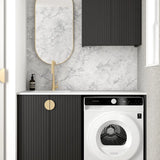 Marlo Black Laundry Kit 1305x600x2100