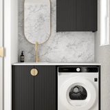 Marlo Black Laundry Kit 1305x600x2100