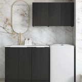 Byron/Bondi Black Oak Laundry Kit 1715x600x2100