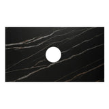 Byron 600mm Black Oak Wall Hung Vanity