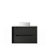 Byron 750mm Black Oak Wall Hung Vanity