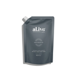 Alive Body 1 Ltr Wash Refill - Coconut & Wild Orange