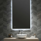 KARA LED MIRROR WITH DEMISER & PORTABLE MAGNIFIER