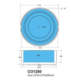 Como Round Bathtub