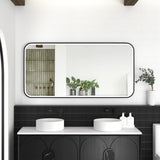 LED Newport Mirror Soft Square