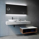 MIRO LED MIRROR WITH DEMISTER & PORTABLE MAGNIFIER