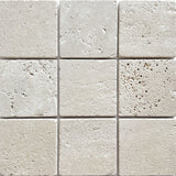 Apollo Beige Travertine Tile 100mm x 100mm