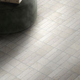 Apollo White Limestone Tile 50mm x 200mm