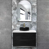 Byron 750mm Black Oak Wall Hung Vanity