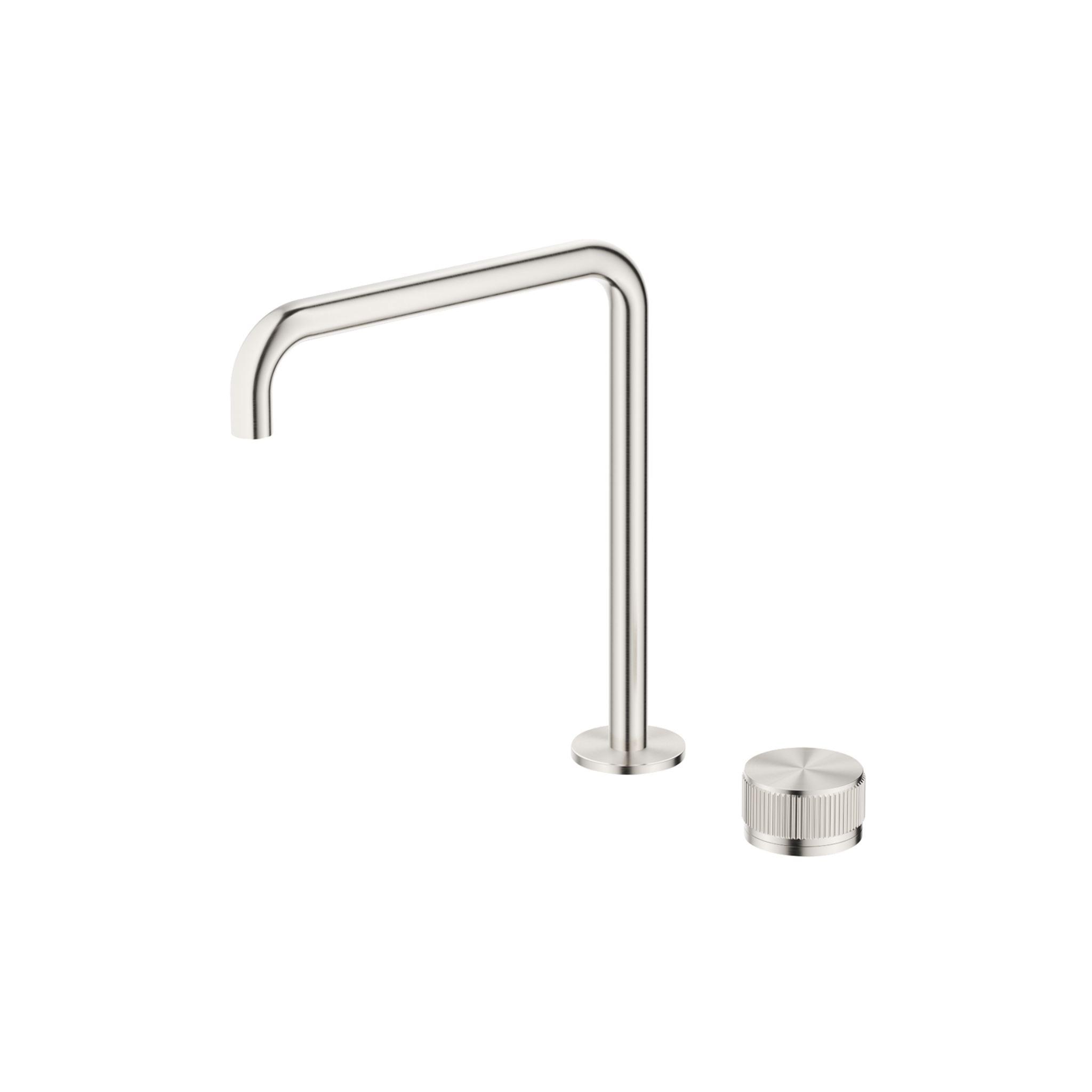Mica Fluted Soft-Square Hob Sink/Basin Mixer Set