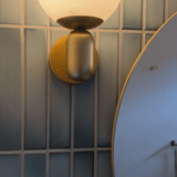 Bondi 1200mm Natural Oak Wall Hung Curve Vanity