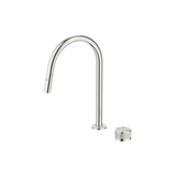 Mica Fluted Pull-Out Hob Mixer Set