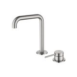 Mica Soft-Square Hob Basin Mixer Set