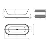 Eterno Freestanding Bathtub