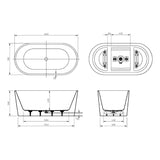 Prato Freestanding Bathtub