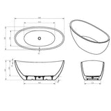 Gubbio Freestanding Bathtub