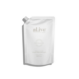 Alive Body 1 Ltr Wash Refill - Mango & Lychee