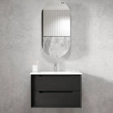 Byron 750mm Black Oak Wall Hung Vanity