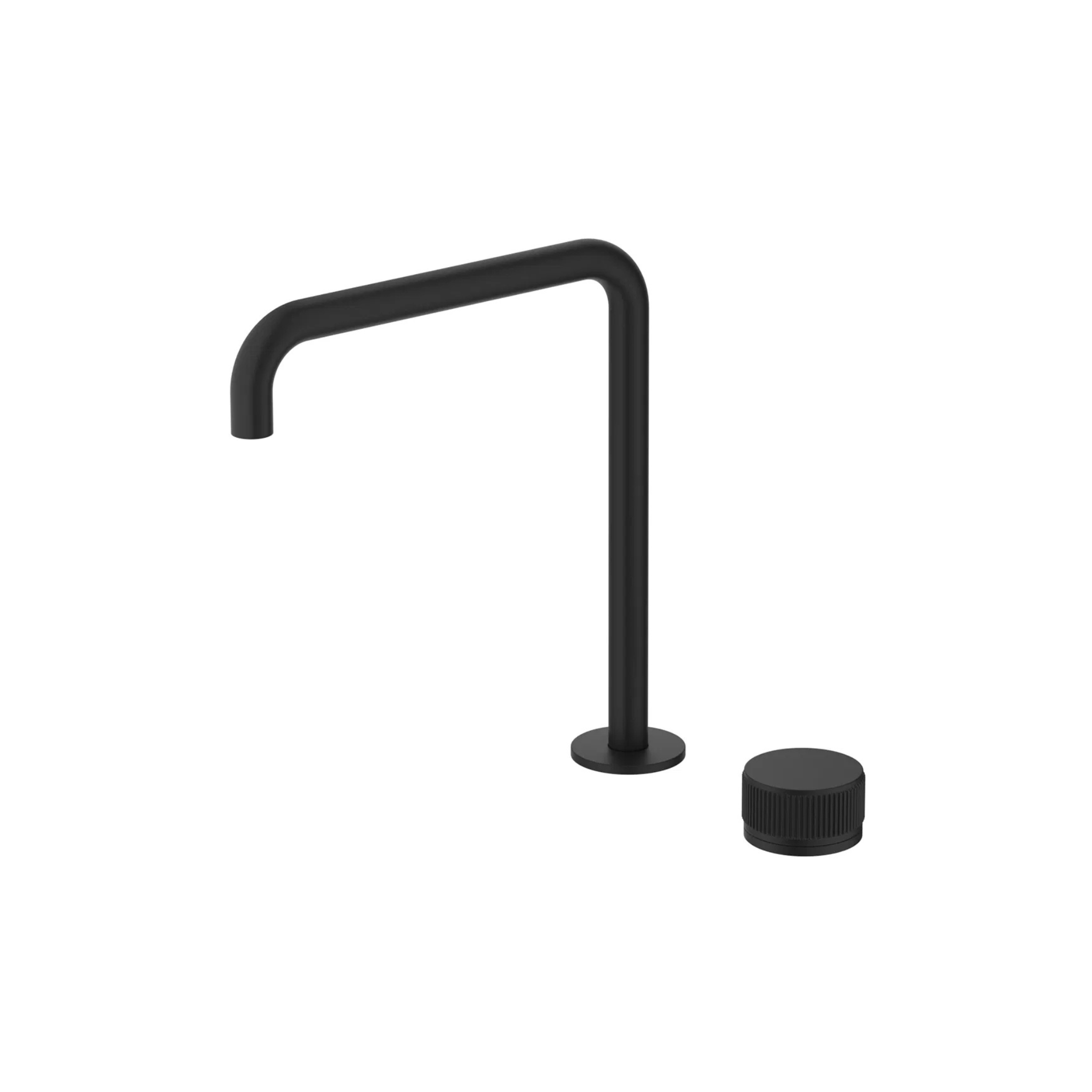 Mica Fluted Soft-Square Hob Sink/Basin Mixer Set