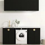Marlo Black Laundry Kit 1960x600x2100