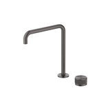 Mica Fluted Soft-Square Hob Sink/Basin Mixer Set