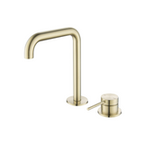Mica Soft-Square Hob Basin Mixer Set