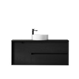 Byron 1200mm Black Oak Wall Hung Vanity