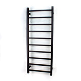 Heated Square Ladder 430 X 1100 mm Matt Black