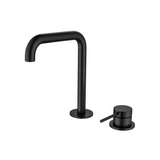 Mica Soft-Square Hob Basin Mixer Set