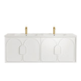 Laguna 1500mm Satin White Wall Hung Vanity