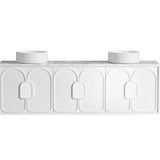 Laguna 1800mm Satin White Wall Hung Vanity
