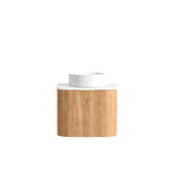 Bondi 600mm Woodland Oak Fluted Curve Vanity (12TH & NTH Only)