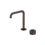 Mica Fluted Soft-Square Hob Basin Mixer Set
