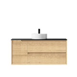 Byron 1200mm Natural Oak Wall Hung Vanity