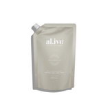 Alive Body 1 Ltr Wash Refill - Sea Cotton & Coconut