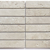 Apollo Beige Travertine Tile 50mm X 200mm