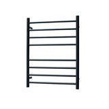 Heated Round Ladder 530 X 700 mm Matt Black