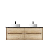 Byron 1500mm Natural Oak Wall Hung Vanity