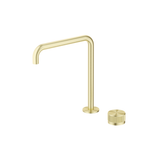 Mica Fluted Soft-Square Hob Sink/Basin Mixer Set