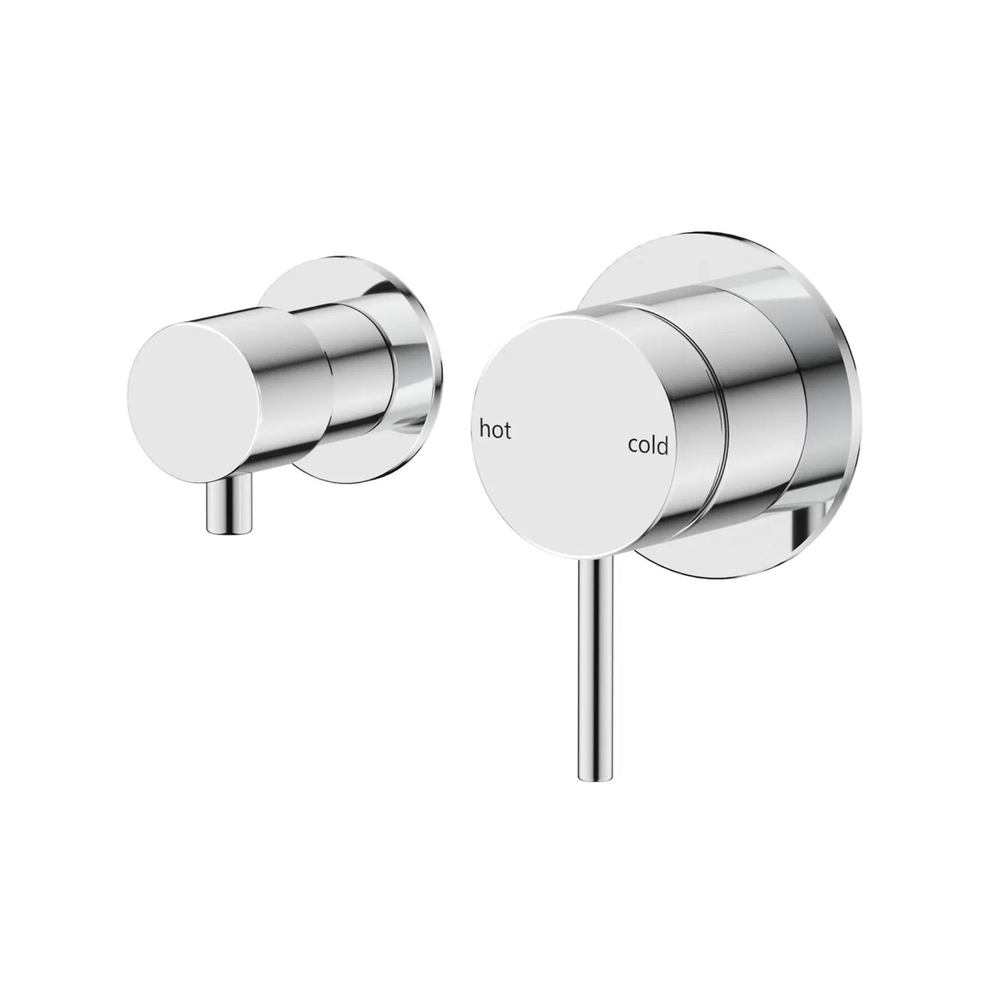 Mica Shower Mixer with Diverter – Sideways – TRIM KIT ONLY