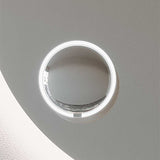 MODERN SOFT RECTANGLE: ROUNDED RECTANGLE WALL MIRROR
