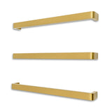 Heated Single square bar with rounded ends