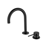 Mica Gooseneck Hob Basin Mixer Set