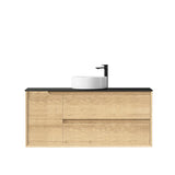 Byron 1200mm Natural Oak Wall Hung Vanity