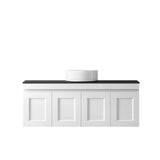 Hampton Mark II 1200mm Satin White Wall Hung Vanity