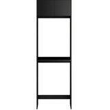 Hampshire Laundry 2100 Black Tall Washing Machine Cabinet