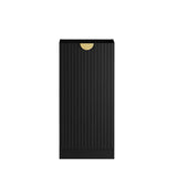 Marlo Laundry 415 Fluted Black Base Cabinet with internal Drawer